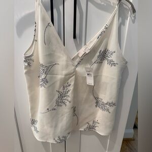 Loft , NWT sleeveless blouse / cami size small